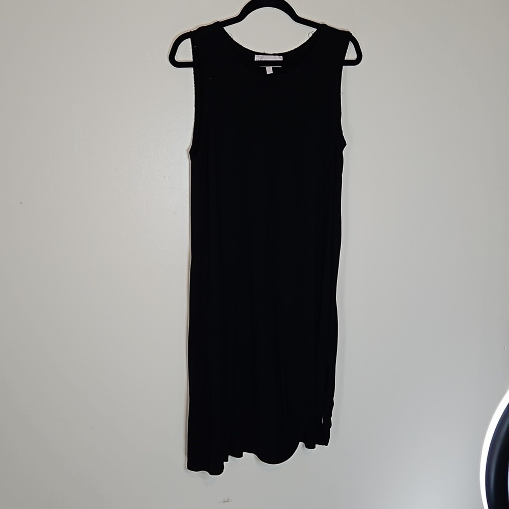 Philosophy Black Twist Front Dress Medium